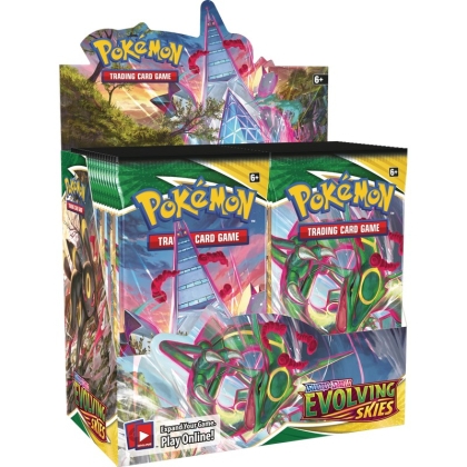 Pokemon TCG Sword & Shield 7 - Evolving Skies Booster box - 36 Boosters