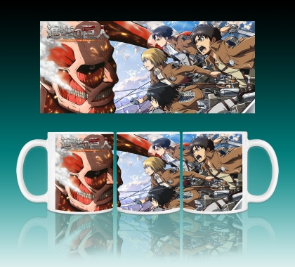 " Attack on Titans/ Shingeki no Kyojin " Coffee Mug 