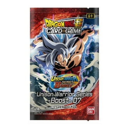 DRAGON BALL SUPER CARD GAME Unison Warrior Series Set 7 B16 Booster - Realm of the Gods