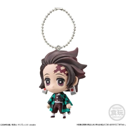 Demon Slayer: Kimetsu no Yaiba Keychain 5 cm Deformed Mascot - Tanjiro, Nezuko, Uzui, Muichiro & Sanemi