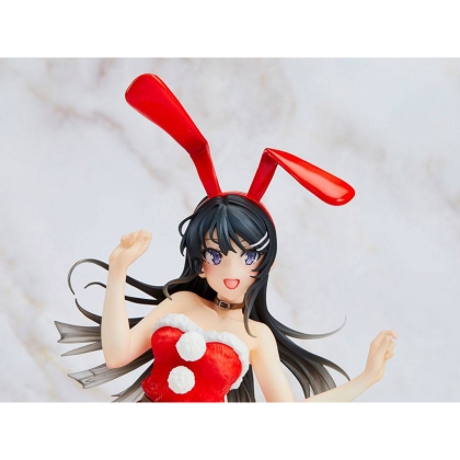 Rascal Does Not Dream of Bunny Girl Senpai PVC Statue - Mai Sakurajima Winter Bunny Ver. 20 cm