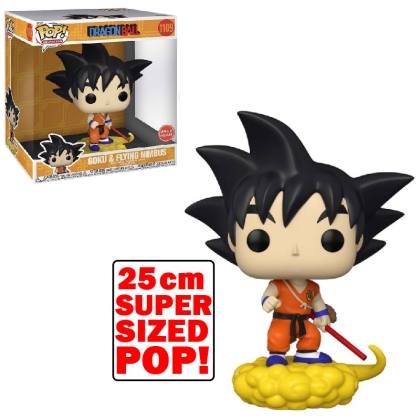 Dragon Ball Z Funko POP! Jumbo Animation Vinyl Figure Goku & Flying Nimbus (Special Edition)