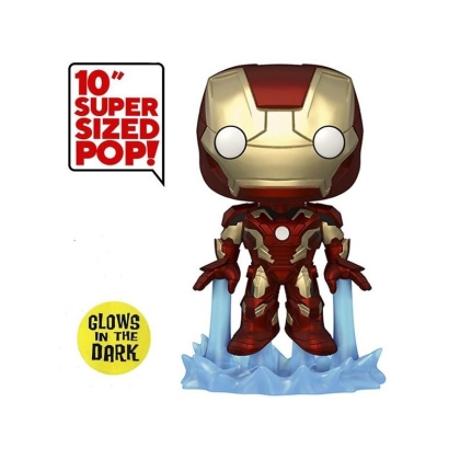 Avengers Age of Ultron Marvel Funko POP! Jumbo Vinyl Figure Iron Man Mark 43 (Glows in the Dark) (Special Edition)