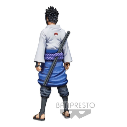 Naruto Shippuden Grandista Колекционерска Фигурка - Uchiha Sasuke Manga Dimensions