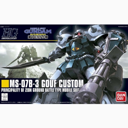 (HGUC) Gundam Model Kit - GOUF Custom Gundam 1/144