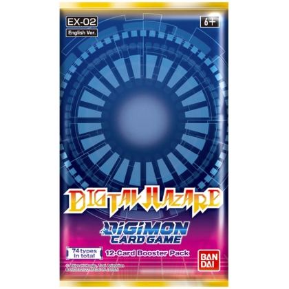 PRE-ORDER: Digimon Card Game - Digital Hazard EX-02 Booster 