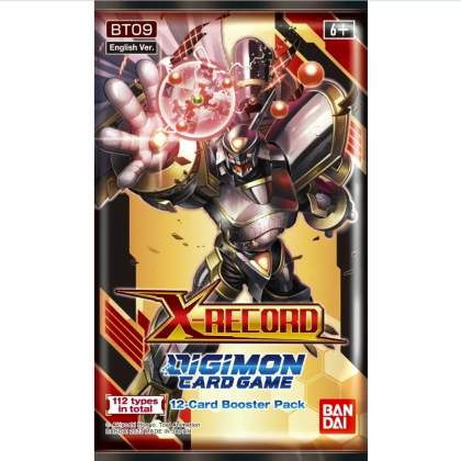PRE-ORDER: Digimon Card Game X Record BT09 Booster 