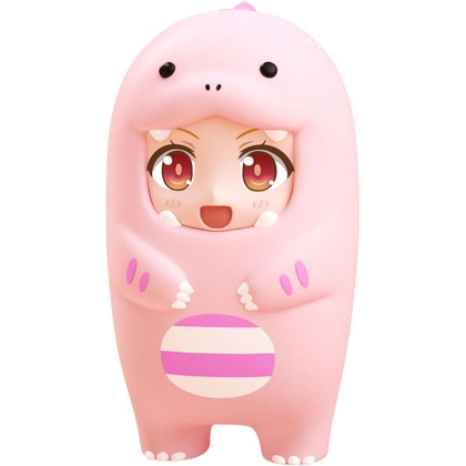 PRE-ORDER: Nendoroid More Face Parts Case for Nendoroid Figures - Pink Dinosaur