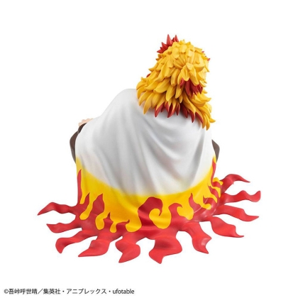 Demon Slayer Kimetsu no Yaiba G.E.M. PVC Statue - Rengoku Palm Size Edition Deluxe 9 cm