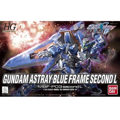 (HG) Gundam Model Kit - Astray Blue Frame Second L 1/144