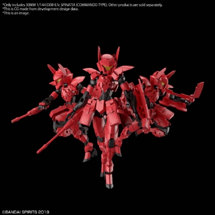 Gundam Model Kit 30 Minutes Missions - 30MM Exm-E7C Spinatia (Commando Type) 1/144