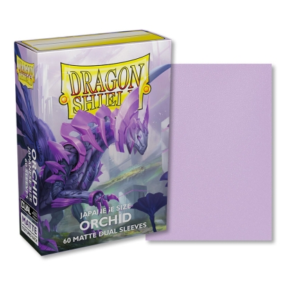 Dragon Shield Japanese size Dual Matte Sleeves - Orchid 'Emme' (60 Sleeves)