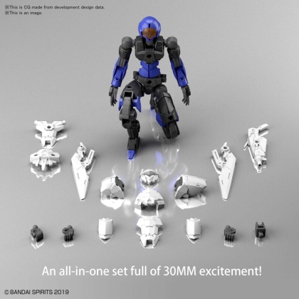Gundam Model Kit 30 Minutes Missions - 30MM EXM-A9N SPINATIO Ninja 1/144