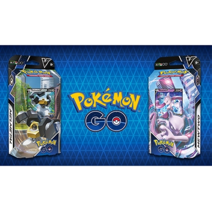 Pokemon TCG - Pokemon GO V Battle Deck Bundle - Mewtwo V & Melmetal V