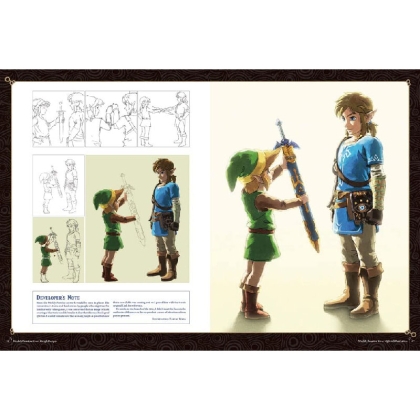 Artbook: Legend Of Zelda, The: Breath Of The Wild - Creating A Champion