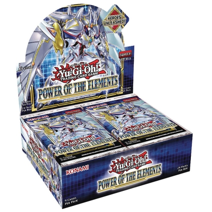 Yu-Gi-Oh! TCG Power of the Elements Booster Display - 24 Boosters