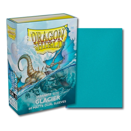 Dragon Shield Japanese size Dual Matte Sleeves - Glacier Miniom (60 Sleeves)