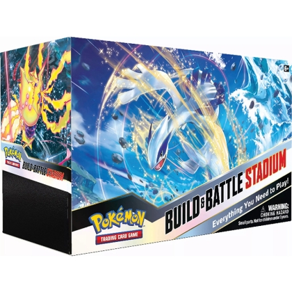 PRE-ORDER: Pokemon TCG Sword &amp; Shield 12 Silver Tempest - Build &amp; Battle Stadium Box