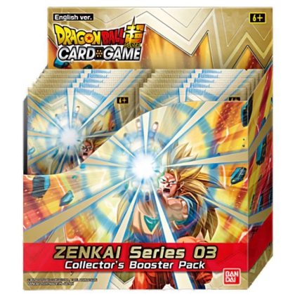 PRE-ORDER: DragonBall Super Card Game ZENKAI - Series Set 03 B20-C Collector's Booster Display (12 Boosters)