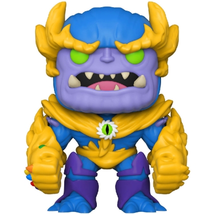 Mech Strike Monster Hunters POP! Marvel Vinyl Mighty Thanos Bobble-Head 9 cm