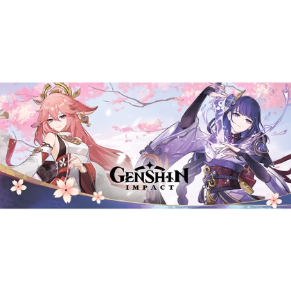 Genshin Impact Coffee Mug -  Yae Miko & Raiden Shogun