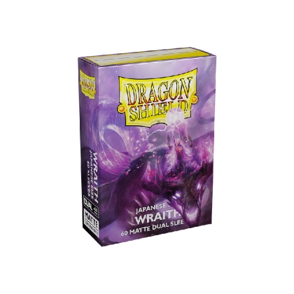 Dragon Shield Japanese size Dual Matte Sleeves -Alaria Righteous Wraith (60 Sleeves)