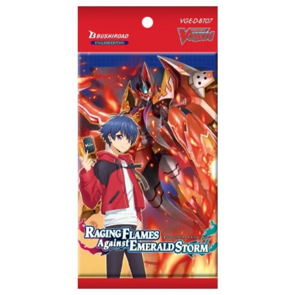 Cardfight!! Vanguard will+Dress - Raging Flames Against Emerald Storm Booster Pack