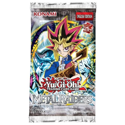 PRE-ORDER: Yu-Gi-Oh! TCG LC: 25the Anniversary Edition - Metal Raiders Booster Pack