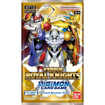 PRE-ORDER: Digimon Card Game Versus Royal Knights Booster Pack BT13 