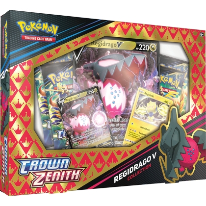 Pokemon TCG Sword & Shield 12.5 Crown Zenith Regieleki V/ Regidrago V BOX 
