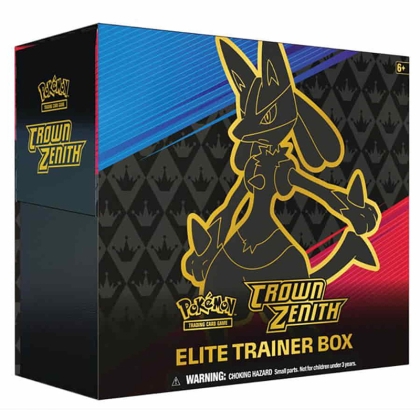 Pokemon TCG Sword & Shield 12.5 Crown Zenith - Elite Trainers Box