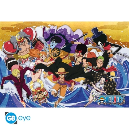 ONE PIECE - Poster "The crew in Wano Country" (91.5x61)