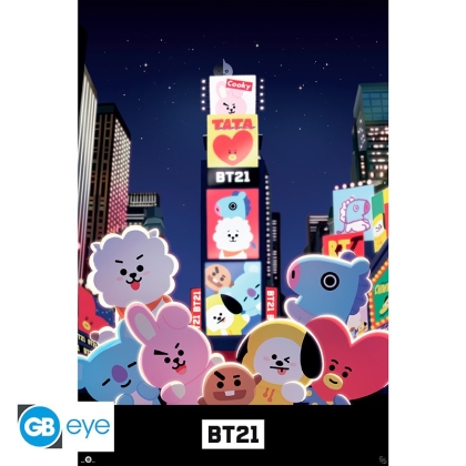 BT21 - Poster "Times Square" (91.5x61)