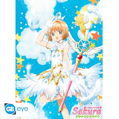 CARDCAPTOR SAKURA - Poster "Sakura & Wand" (52 x 38)