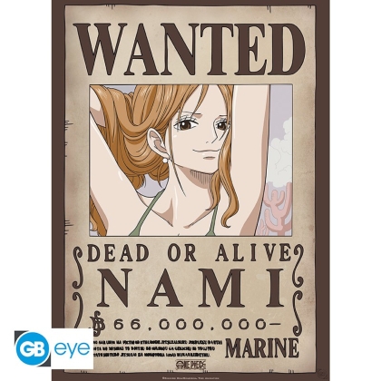 ONE PIECE - Poster «Wanted Nami» (52x38)
