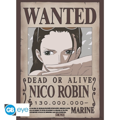 ONE PIECE - Poster «Wanted Nico Robin» (52x38)