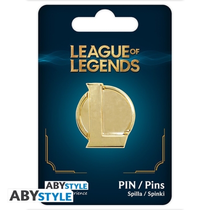 League Of Legends Метална Брошка - Лого