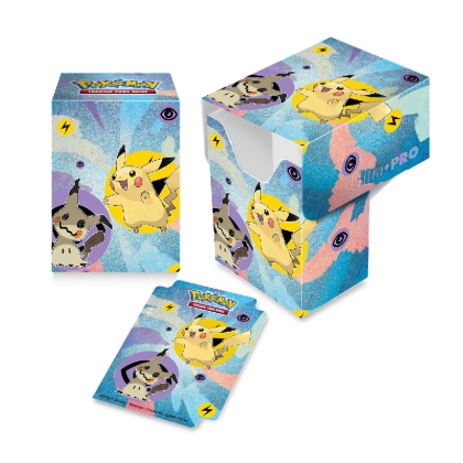 UP - Full View Deck Box for Pokémon - Pikachu & Mimikyu