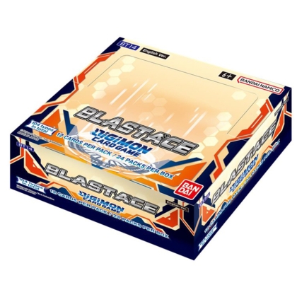 PRE-ORDER: Digimon Card Game Blast Ace Booster Display BT14 - 24 Packs