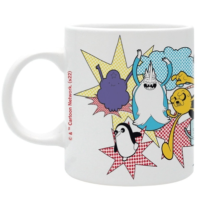 ADVENTURE TIME - Mug - 320 ml - Halftone Characters