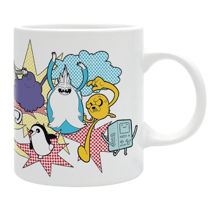 ADVENTURE TIME - Mug - 320 ml - Halftone Characters