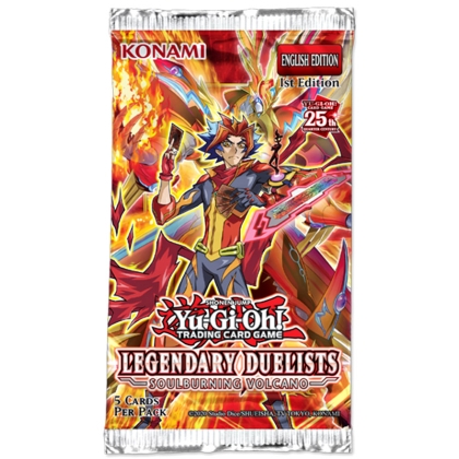 PRE-ORDER: Yu-Gi-Oh! TCG Legendary Duelists: Soulburning Volcano - Booster Pack