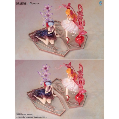 PRE-ORDER:  Evangelion 1/7 Колекционерска Фигурка - Rei Ayanami: Whisper of Flower Ver. 15 cm