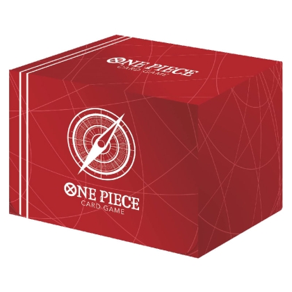 One Piece Card Game - Clear Card Case - Standard Red