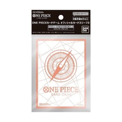 One Piece Card Game - Official Sleeve Don Pink Sleeves (70 Sleeves)