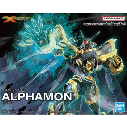 Gundam Model Kit Digimon - Figure Rise Digimon Amplified Alphamon