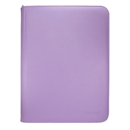 UP - Vivid 9-Pocket Zippered Pro-Binder - Purple