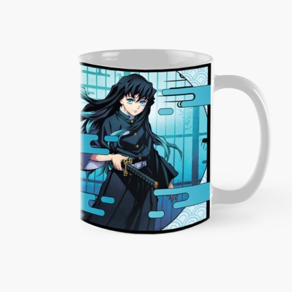 Demon Slayer: Kimetsu No Yaiba Coffee Mug - Mitsuri Kanroji & Muichiro Tokito