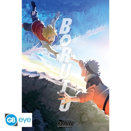 Boruto The Next Generation: Голям Плакат - Uzumaki Boruto & Naruto