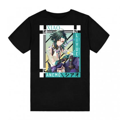 Genshin Impact: Anime T-shirt - Xiao